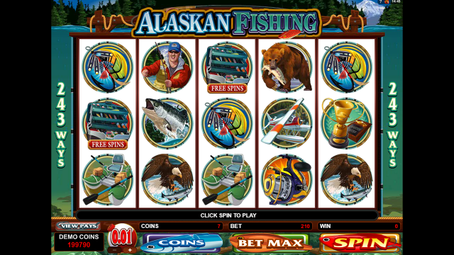 Характеристики слота Alaskan Fishing 8