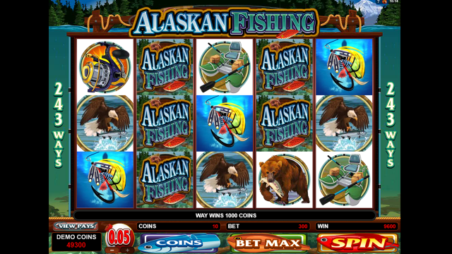 Бонусная игра Alaskan Fishing 7